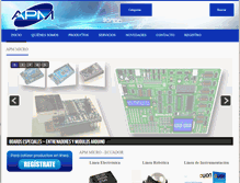 Tablet Screenshot of apmmicro.com